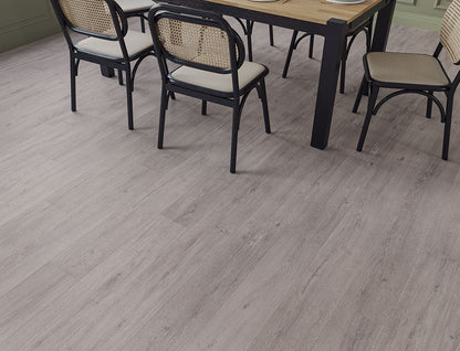 Washed Oak 5mm Unilin Straight Waterproof Click Vinyl