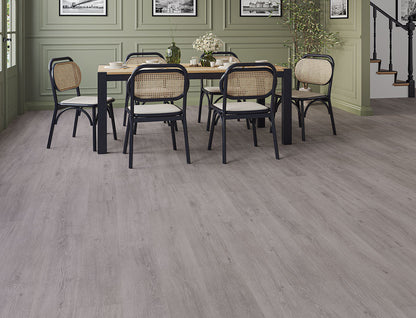 Washed Oak 5mm Unilin Straight Waterproof Click Vinyl