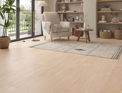 Linen Oak 6.5mm Unilin Straight Waterproof Click Vinyl