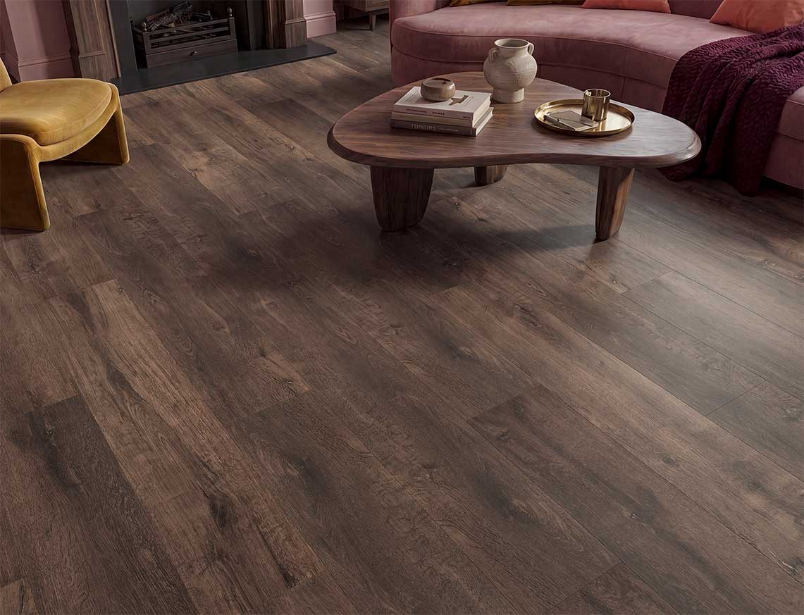 Coffee Break 2.5mm Straight Glue Down LVT