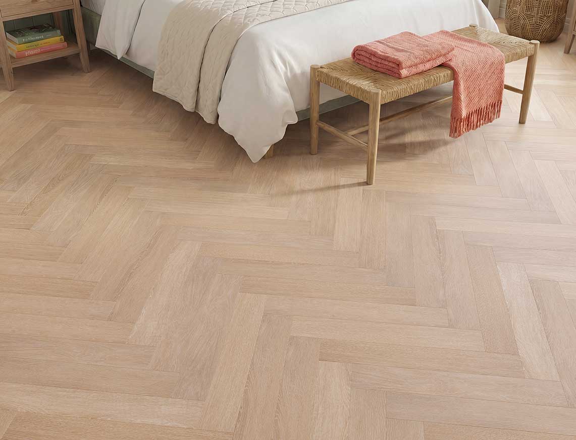 Snooze Mode 2.5mm Herringbone Glue Down LVT