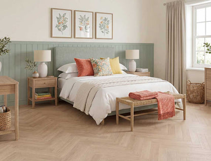 Snooze Mode 2.5mm Herringbone Glue Down LVT