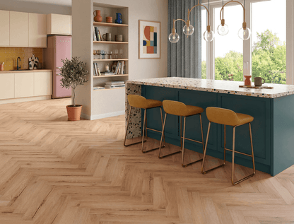Sweet Tooth 2.5mm Herringbone Glue Down LVT