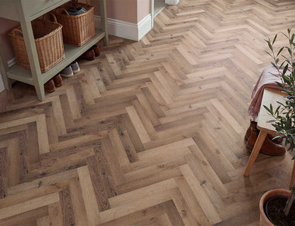 Nightcap 2.5mm Herringbone Glue Down LVT