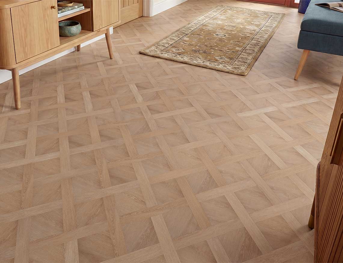 Daydream 2.5mm Basket Weave Glue Down LVT