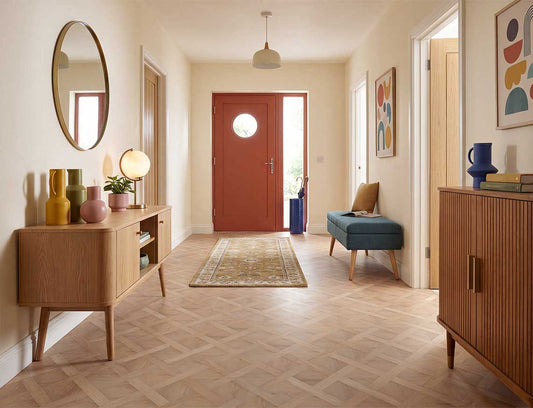 Daydream 2.5mm Basket Weave Glue Down LVT