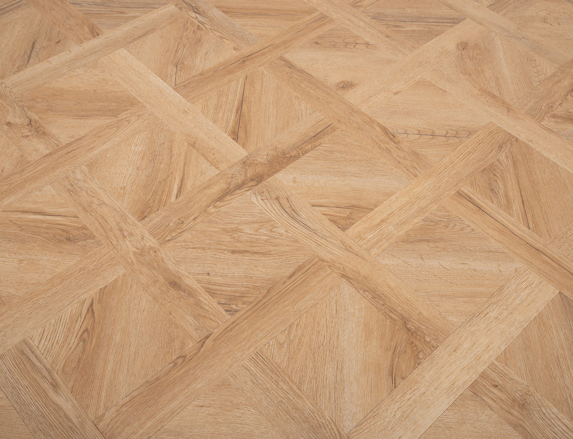 Sunny Spell 2.5mm Basket Weave Glue Down LVT