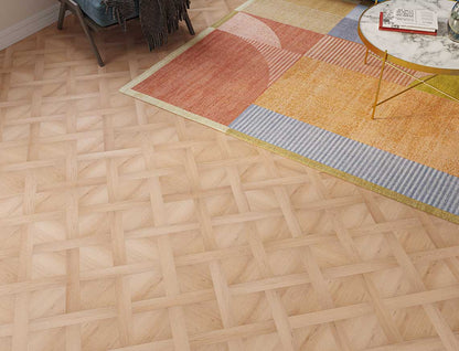 Warm Welcome 2.5mm Basket Weave Glue Down LVT