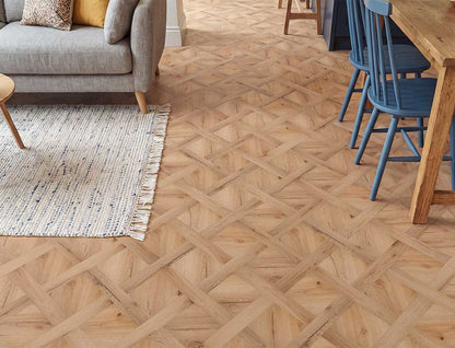 Golden Hour 2.5mm Basket Weave Glue Down LVT