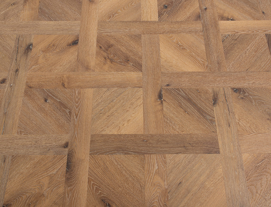 Ginger Shot 2.5mm Basket Weave Glue Down LVT