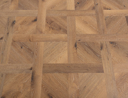 Ginger Shot 2.5mm Basket Weave Glue Down LVT