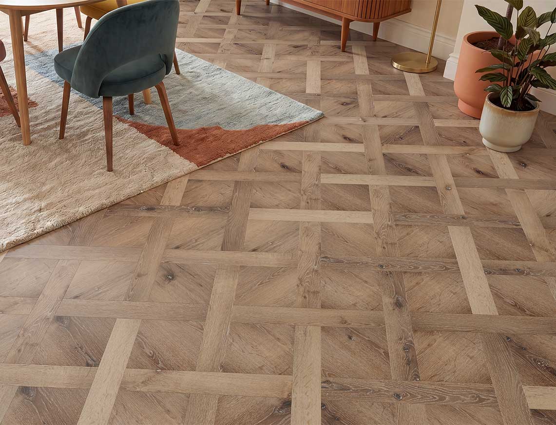 Housewarming 2.5mm Basket Weave Glue Down LVT