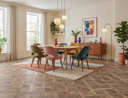 Housewarming 2.5mm Basket Weave Glue Down LVT
