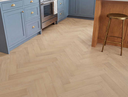 Date Night 3mm Herringbone Glue Down LVT