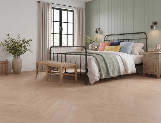 Midsummer Eve 3mm Chevron Glue Down LVT