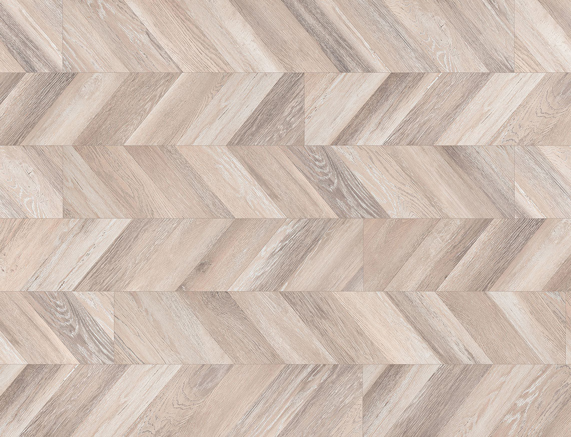 Beige 8mm Chevron Staight Laminate