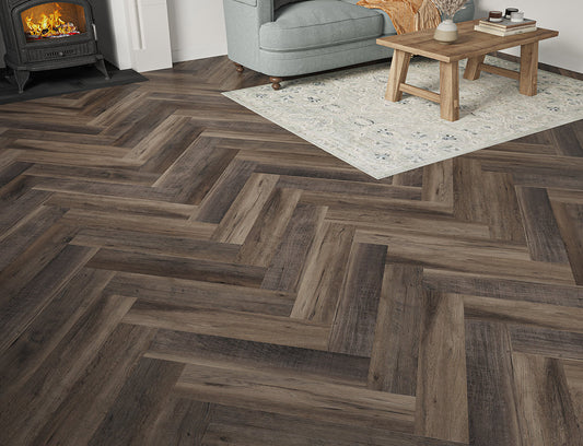 Mirage 6.5mm Herringbone Waterproof Click Vinyl