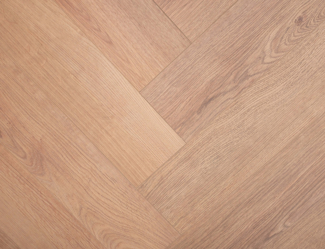 Golden Reed Oak 8mm Unilin Herringbone Waterproof Click Vinyl