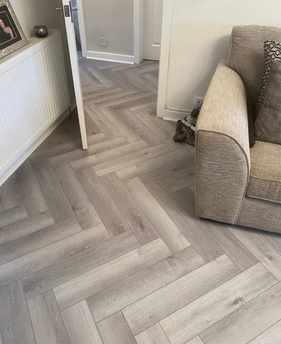 Lamett Yukon Herringbone Flooring ( LVT )