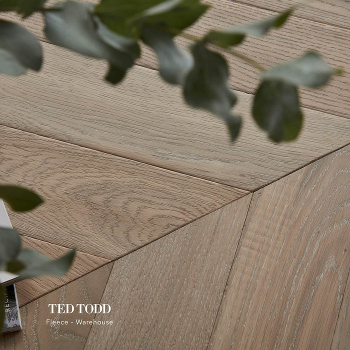 Ted Todd Warehouse Collection - Fleece Chevron: Bold Design with Organic Beauty