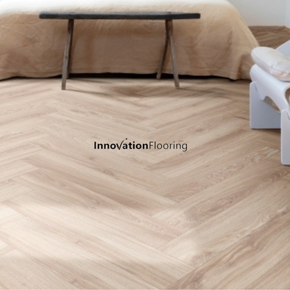 Jasmine 8mm Herringbone Laminate Flooring