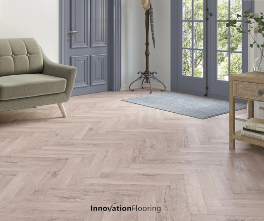 Castellan Timber 8mm Herringbone Laminate Flooring