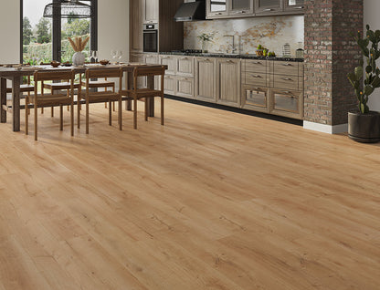 Smoked Pearl Oak 8mm Unilin Herringbone Waterproof Click Vinyl