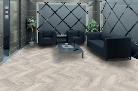 Heritage Chevron 8mm Straight Laminate