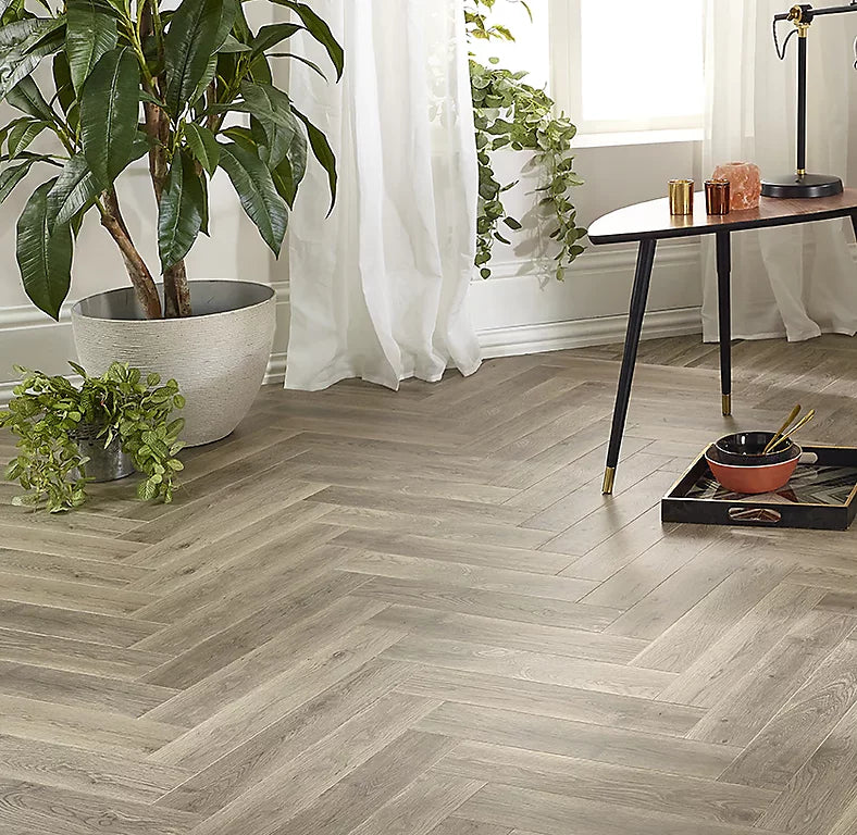 Regent Oak 12mm Herringbone Laminate