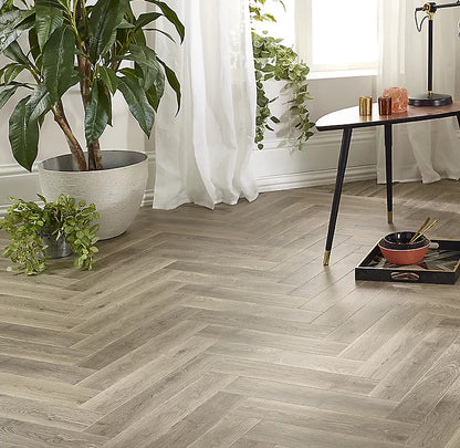 Regent Oak 12mm Herringbone Laminate