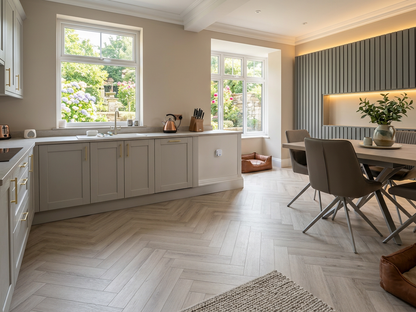 Blonde Oak 5.0mm Herringbone Waterproof Click Vinyl