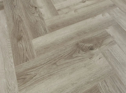 Pearl Mist 5.0mm Herringbone Waterproof Click Vinyl