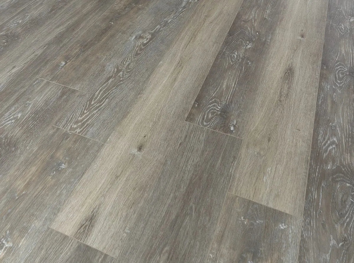 Aspen Grey 5.0mm Straight Waterproof Click Vinyl