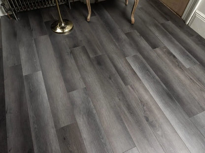 Smoked Charcoal 5.0mm Straight Waterproof Click Vinyl