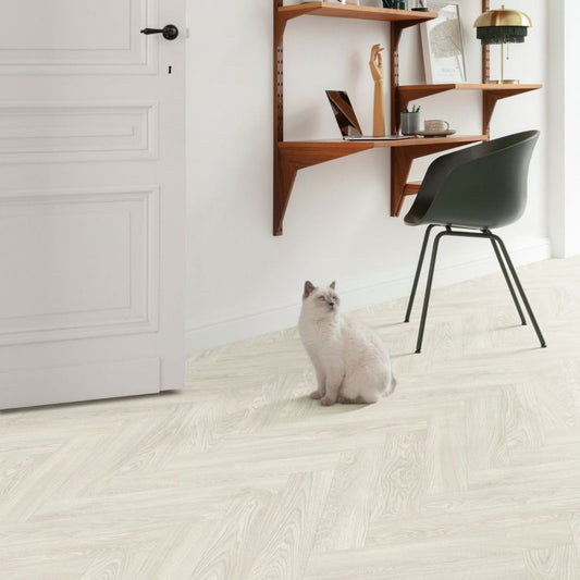 Moduleo LayRed Laurel Oak 51104 Herringbone Waterproof Click Vinyl