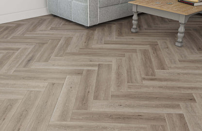 Desert oak 5.0mm Herringbone Waterproof Click Vinyl