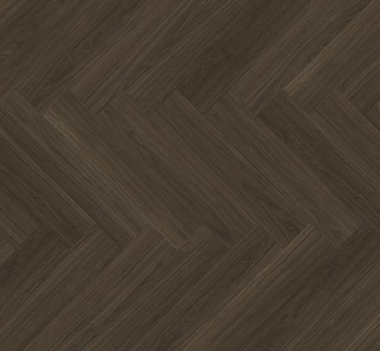 Parador Oxford Oak Dark Brown 5.0mm Herringbone Waterproof Click Vinyl