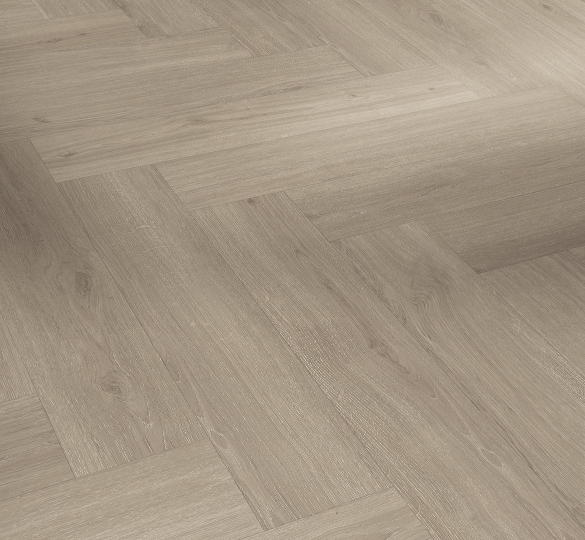 Parador Oxford Oak Regent Grey 5.0mm Herringbone Waterproof Click Vinyl