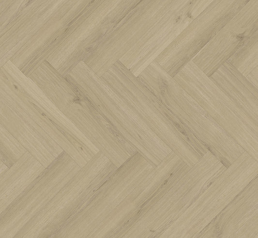 Parador Oxford Oak Regent Beige 5.0mm Herringbone Waterproof Click Vinyl