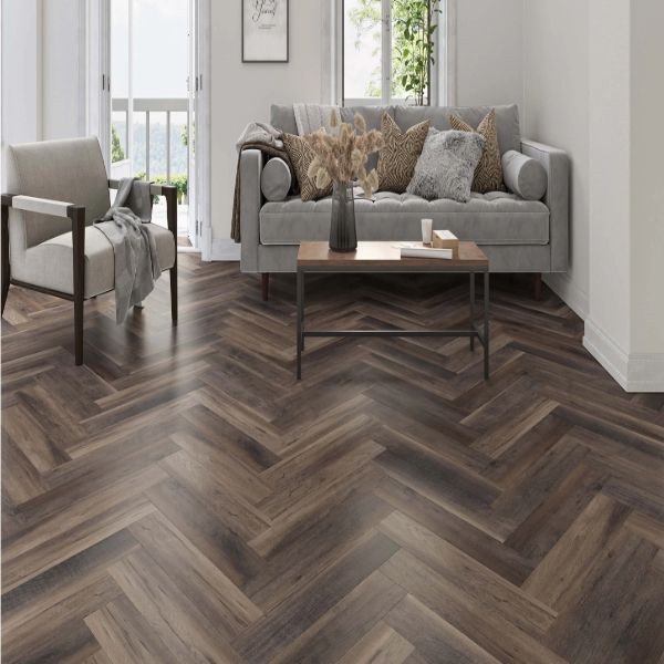 Mirage 6.5mm Herringbone Waterproof Click Vinyl