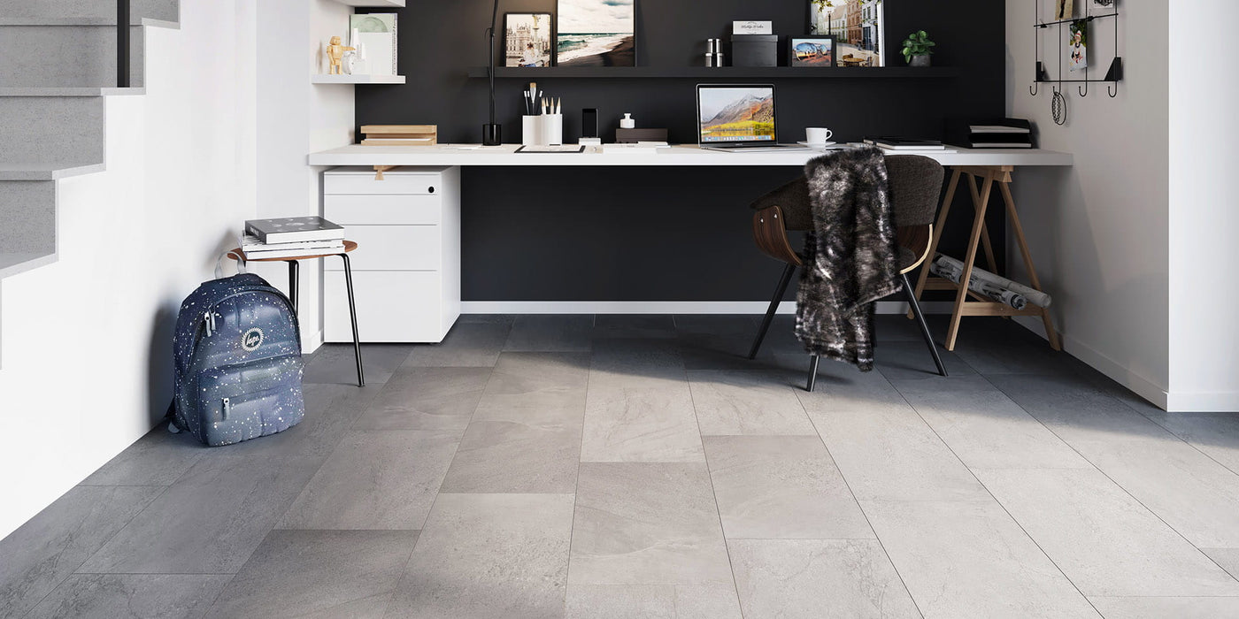 Invictus LVT Maximus Click - Groovy Granite Timeless Stone Design with Superior Durability