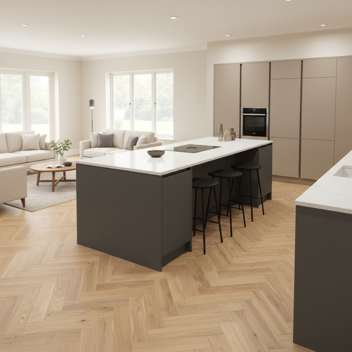 Alpine Herringbone Engineered Wood