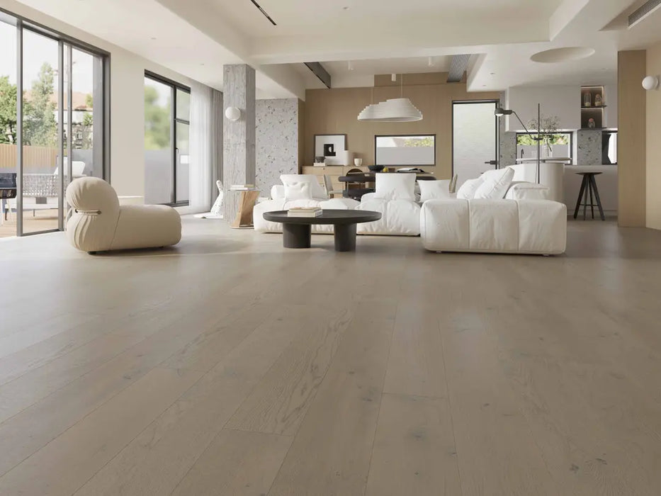 Universal Click Engineered Wood: Versatile Style in Eight Stunning Oak Finishes