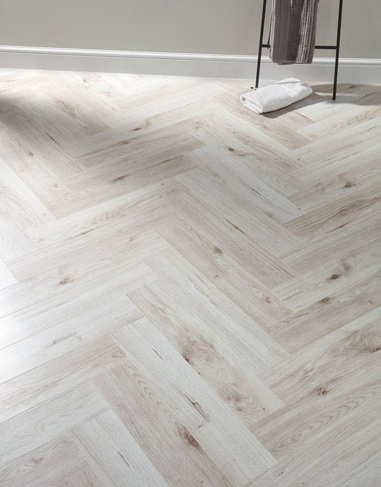 8mm Herringbone Water Resistant Laminate.